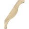 Ekena Millwork 6"W x 18"D x 26"H Funston Rough Sawn Knee Brace, Douglas Fir BRC06X18X26FST00RDF - alternate 2